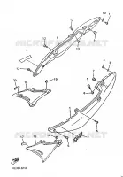 ZIJKUIPDEEL voor Yamaha XJ600N 1998