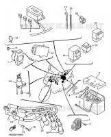 ELECTRISCH 1 voor Yamaha XJ600N 1998