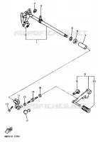 SCHAKEL PEDAAL voor Yamaha XJ600N 1998