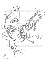FRAME voor Yamaha XJ600N 1998