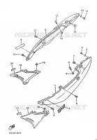 ZIJKUIPDEEL voor Yamaha XJ600N 1998