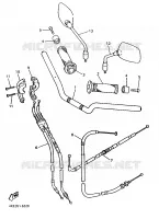 STUUR / KABEL voor Yamaha XJ600N 1998
