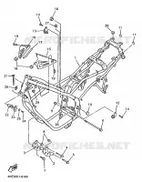 FRAME voor Yamaha XJ600N 1998