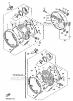 KOPLAMP voor Yamaha XJ600N 1998