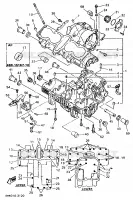 CARTERDELEN voor Yamaha XJ600N 1999