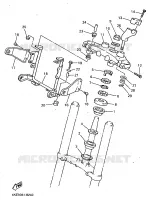 STUUR voor Yamaha XJ600N 1999