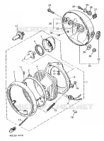 KOPLAMP voor Yamaha XJ600N (37KW) 1996