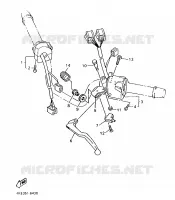 STUURSCHAKELAAR / HEVEL voor Yamaha XJ600N (37KW) 1996