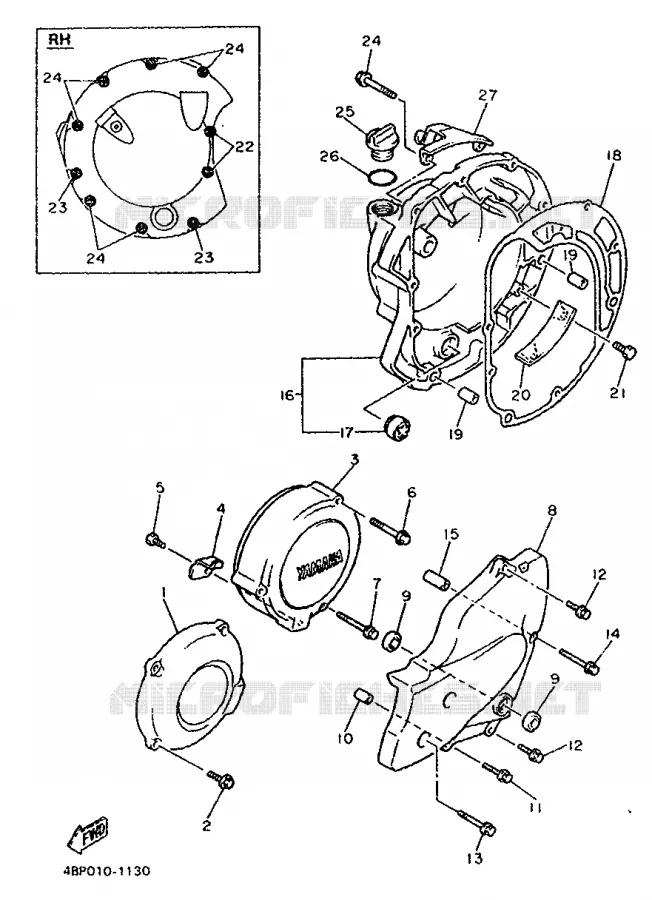DEKSEL - MOTOR 1 Yamaha MOTO 600 1992 XJS DIVERSION  XJ600S