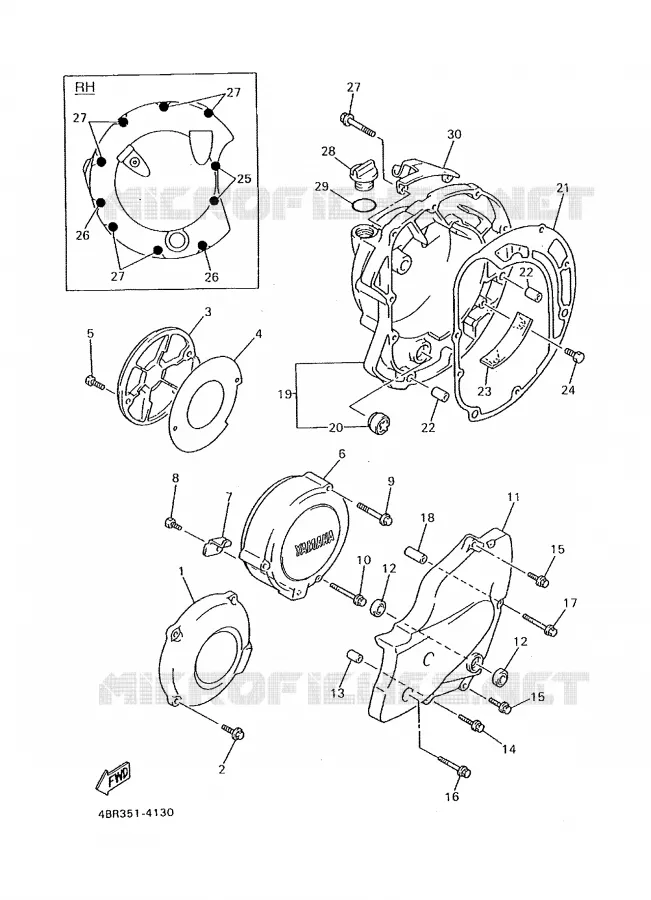 DEKSEL - MOTOR 1 Yamaha MOTO 600 1995 XJS DIVERSION  XJ600S