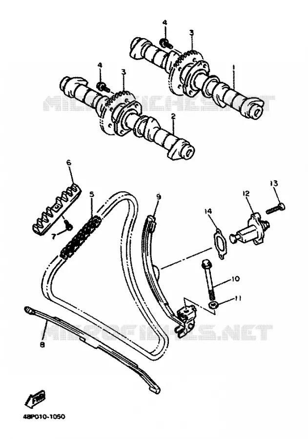 NOKKENAS / KETTING Yamaha MOTO 600 1996 XJS DIVERSION  XJ600S