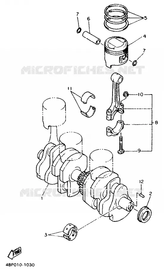 KRUKAS / ZUIGER Yamaha MOTO 600 1998 XJS DIVERSION  XJ600S
