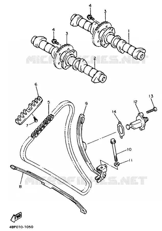 NOKKENAS / KETTING Yamaha MOTO 600 1998 XJS DIVERSION  XJ600S