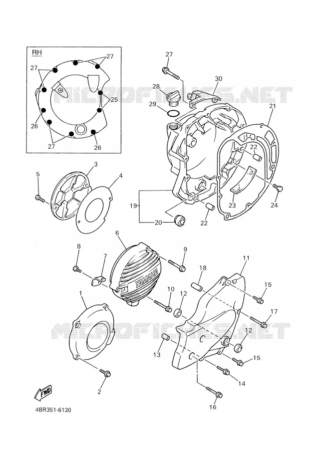 DEKSEL - MOTOR 1 Yamaha MOTO 600 1997 XJS DIVERSION  XJ600S
