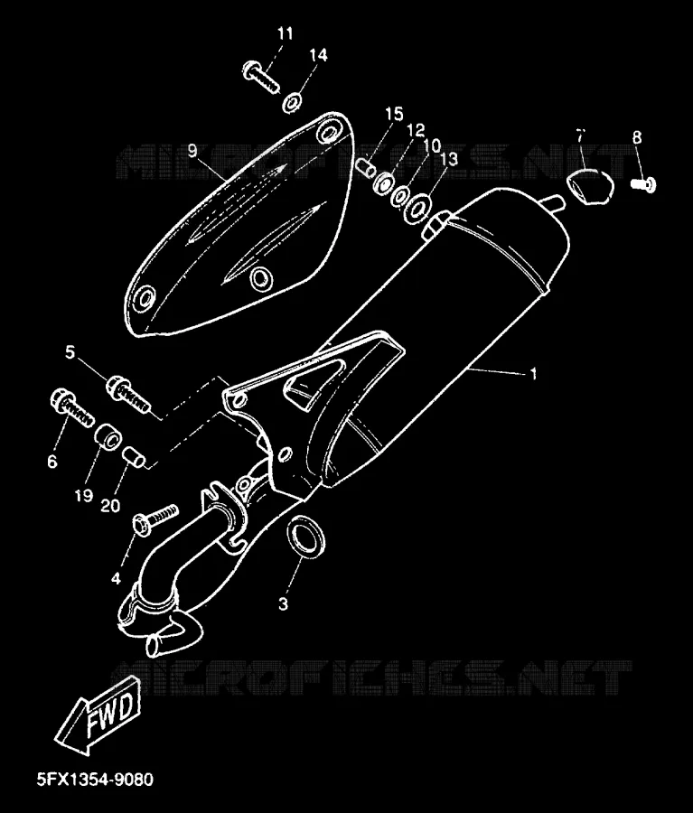 UITLAAT Yamaha SCOOTER 50 2000 NEXT GENERATION  CW50RS