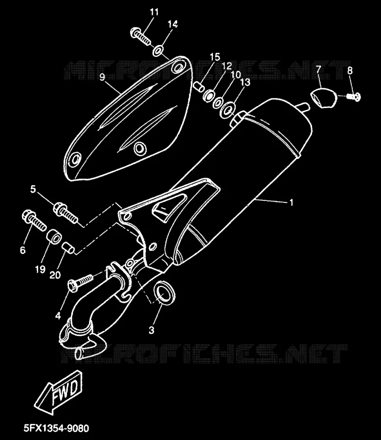 UITLAAT Yamaha SCOOTER 50 2000 NEXT GENERATION  CW50RS