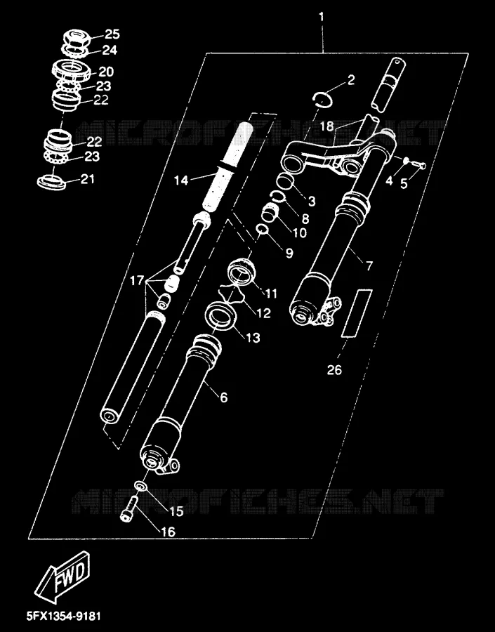 VOORVORK Yamaha SCOOTER 50 2000 NEXT GENERATION  CW50RS