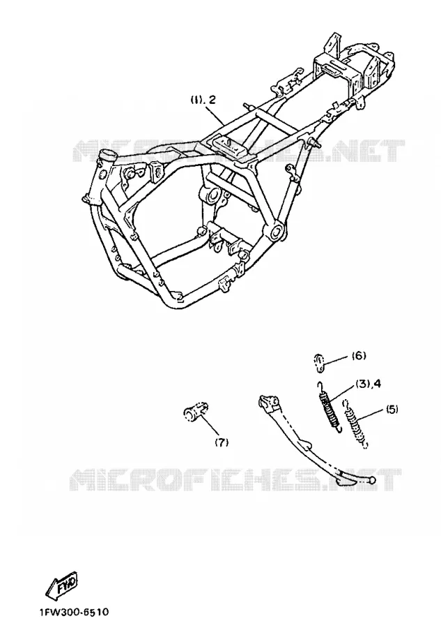OPTIONELE ONDERDELEN - CHASSIS - FOR NETHERLANDS Yamaha MOTO 900 1986 XJ  XJ900