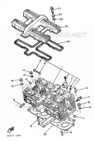 CILINDERKOP voor Yamaha XJ900 1986