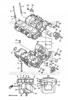 CARTERDELEN voor Yamaha XJ900 1986