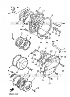 DEKSEL   MOTOR 1 voor Yamaha XJ900 1986
