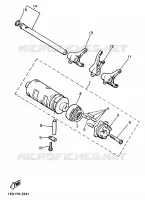 SCHAKELWALS voor Yamaha XJ900 1986