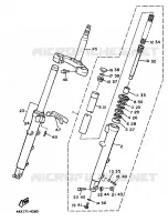 VOORVORK voor Yamaha XJ900 1986
