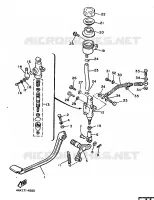 REMPOMP ACHTER voor Yamaha XJ900 1986