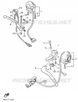 STUURSCHAKELAAR / HEVEL voor Yamaha XJ900 1986
