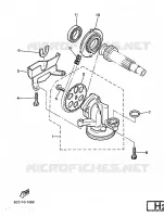 OLIEPOMP voor Yamaha XJ900 1986