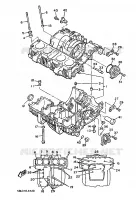 CARTERDELEN voor Yamaha XJ900 1986