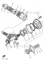 TRANSMISSIE voor Yamaha XJ900 1986