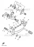 SCHAKEL STANG / PEDAAL voor Yamaha XJ900 1986
