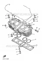 CILINDER voor Yamaha XJ900 1986