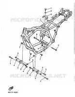 FRAME voor Yamaha XJ900 1986