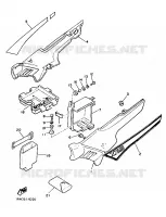 ZIJKUIPDEEL voor Yamaha XJ900 1986