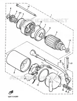 STARTMOTOR voor Yamaha XJ900 1986