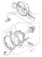 KOPLAMP voor Yamaha XJ900 1986