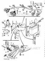 ELECTRISCH 2 voor Yamaha XJ900 1986