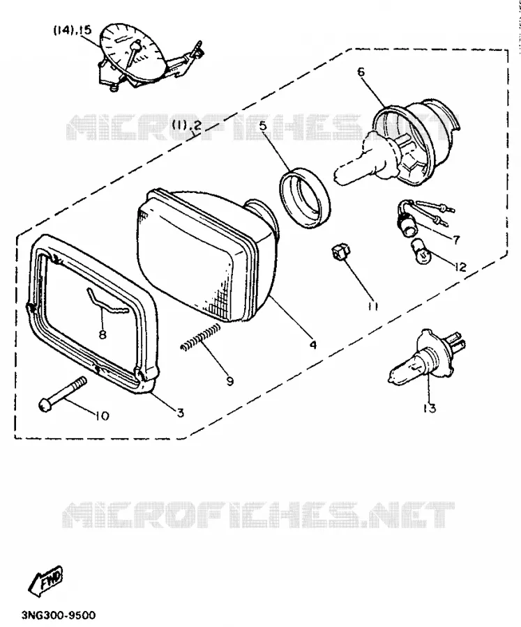 ALTERNATIEF ELECTRISCH  Yamaha MOTO 900 1990 XJ  XJ900