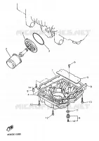 OLIEFILTER voor Yamaha XJS 900 DIVERSION 1997