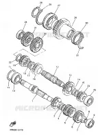 TRANSMISSIE voor Yamaha XJS 900 DIVERSION 1998