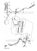 REMPOMP ACHTER voor Yamaha XJS 900 DIVERSION 1998