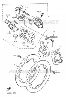 REMKLAUW VOOR voor Yamaha XJS 900 DIVERSION 1998