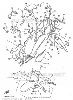 SPATBORD voor Yamaha XJS 900 DIVERSION 1998