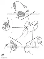 ELECTRISCH 1 voor Yamaha XJS 900 DIVERSION 1998