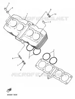 CILINDER voor Yamaha XJS 900 DIVERSION 1998
