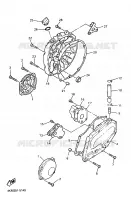 DEKSEL   MOTOR 1 voor Yamaha XJS 900 DIVERSION 1998