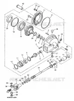 AANDRIJFAS voor Yamaha XJS 900 DIVERSION 1998