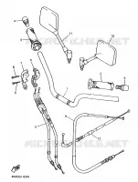 STUUR / KABEL voor Yamaha XJS 900 DIVERSION 1998